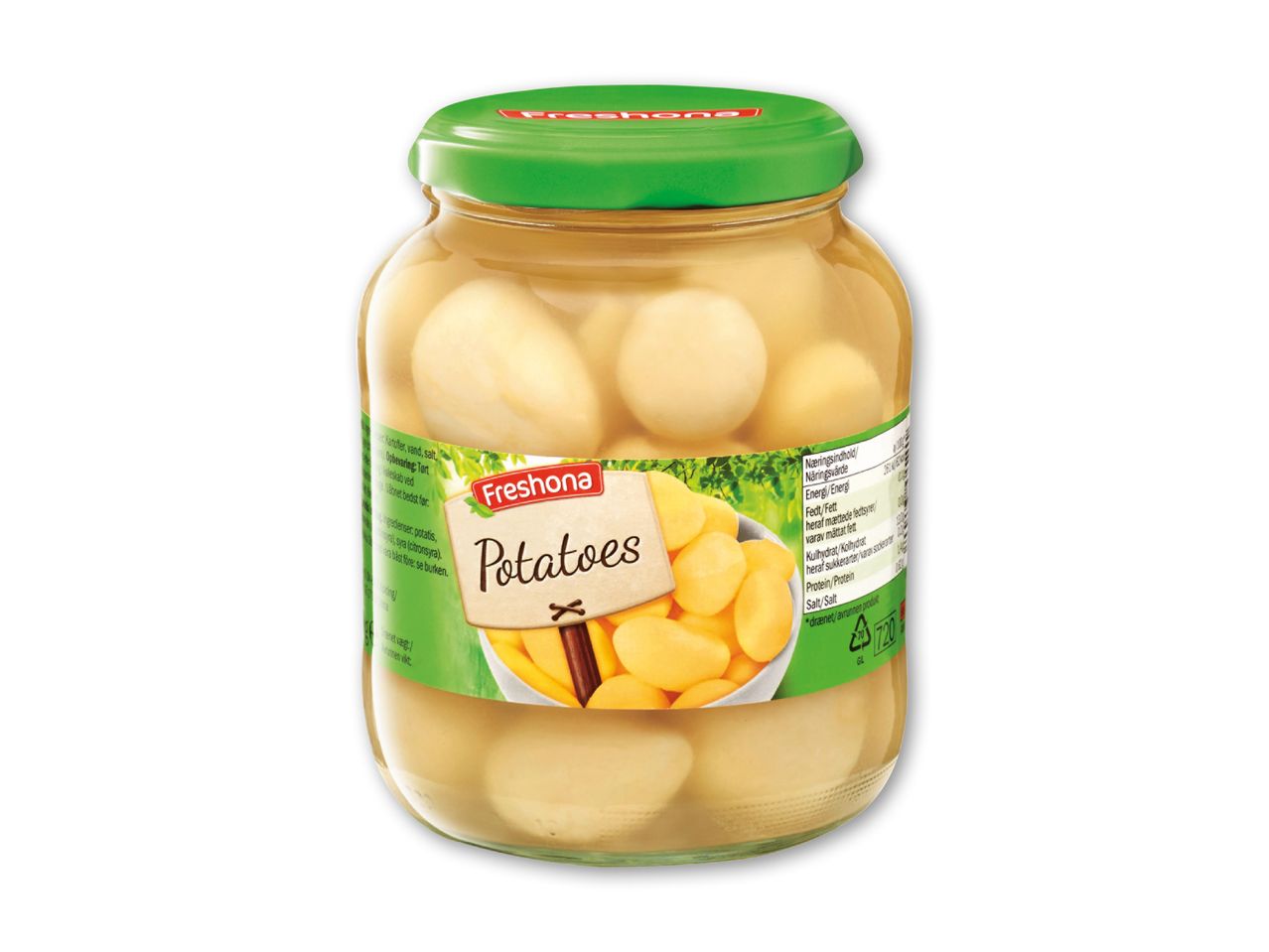 FRESHONA Kartofler i glas