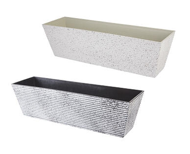 Resin Hanging Pots 2pc or Plastic Planters
