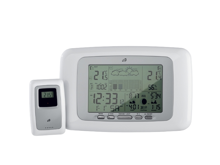 AURIOL Radio-Controlled Weather Station
