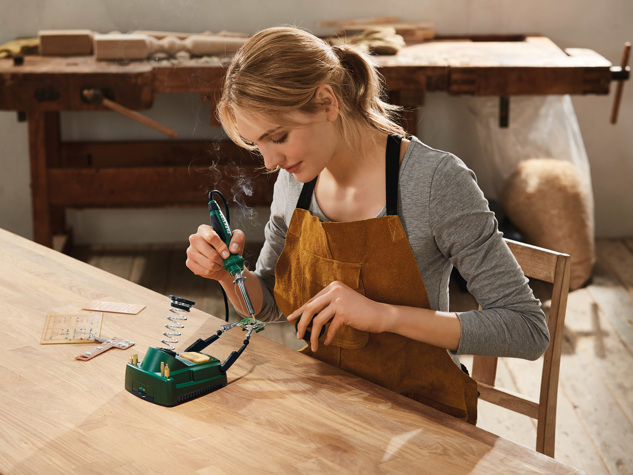 Parkside Soldering Iron Set1