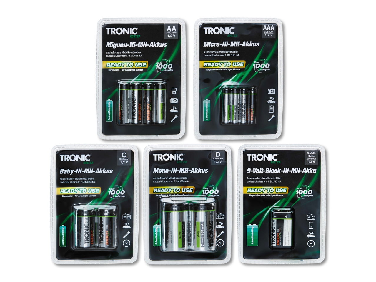 Assortiment de piles