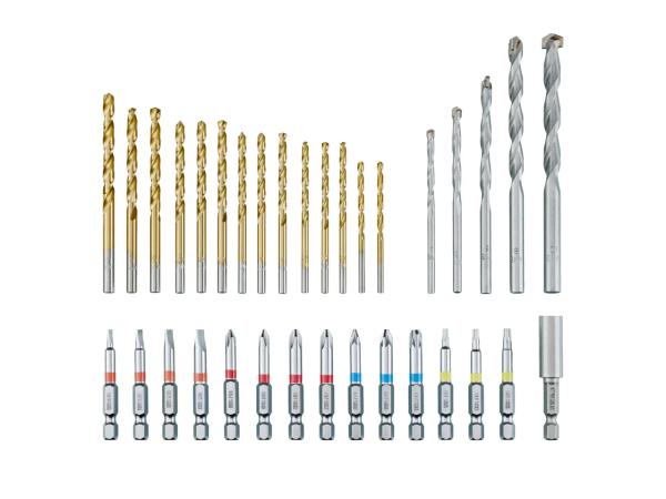 Parkside Mixed Bit Set - 204 Pieces