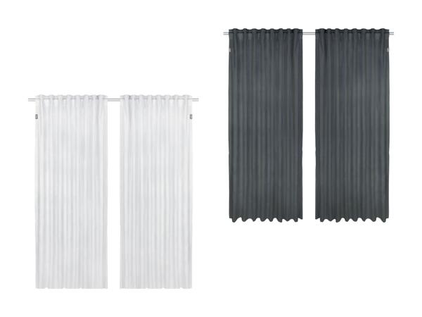 Rideau de velours LOOKS by WJ, set de 2