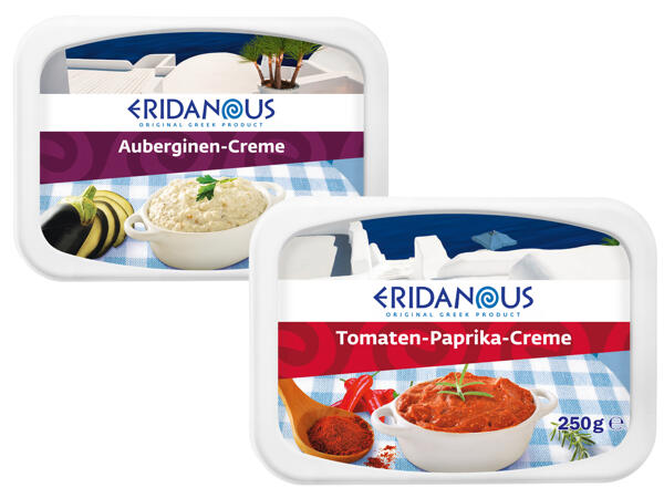 Tomaten-Paprika- oder Melanzani-Creme