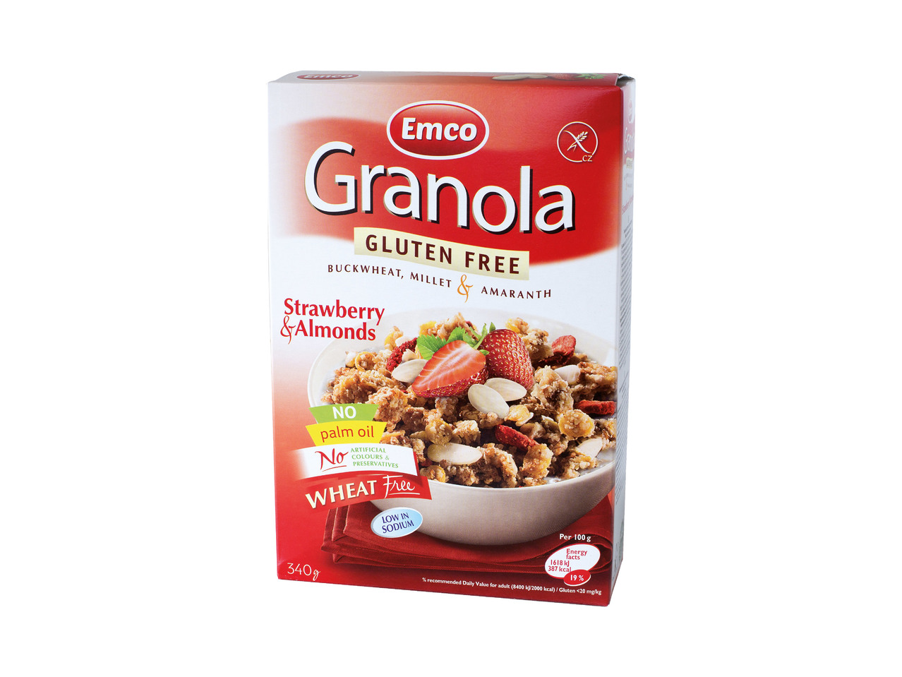 GRANOLA BEZ LEPKU