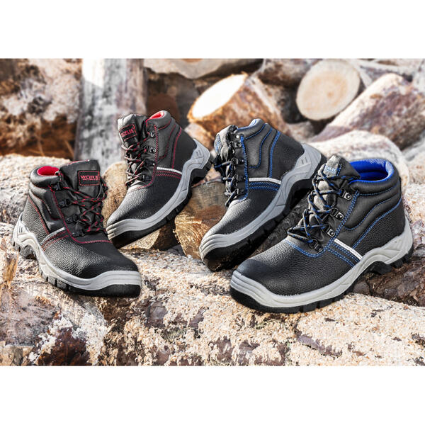 S3-Leder-Sicherheitsstiefel