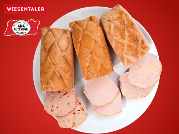 Leberkäse im Stück