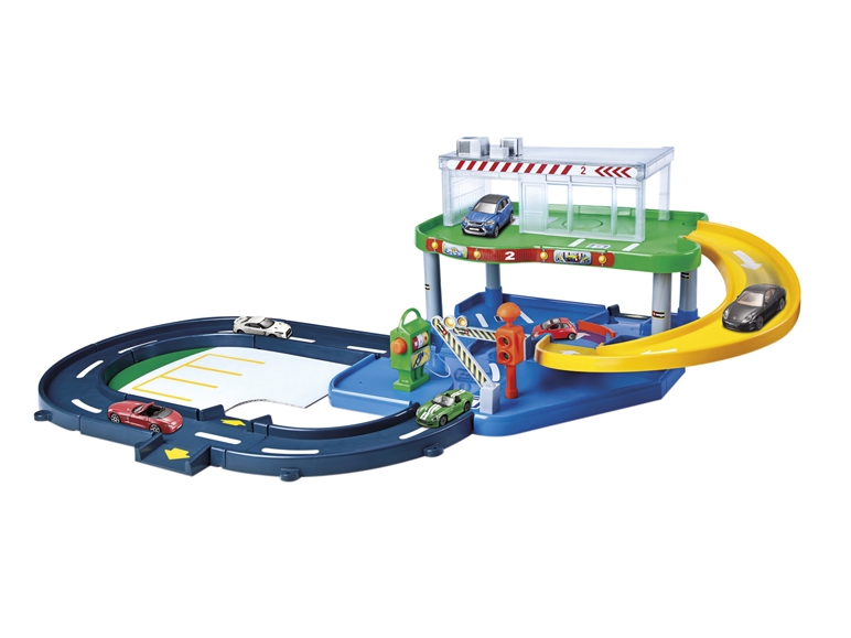 BBURAGO Parking Garage Playset or Car Service Playset - Lidl - Great ...