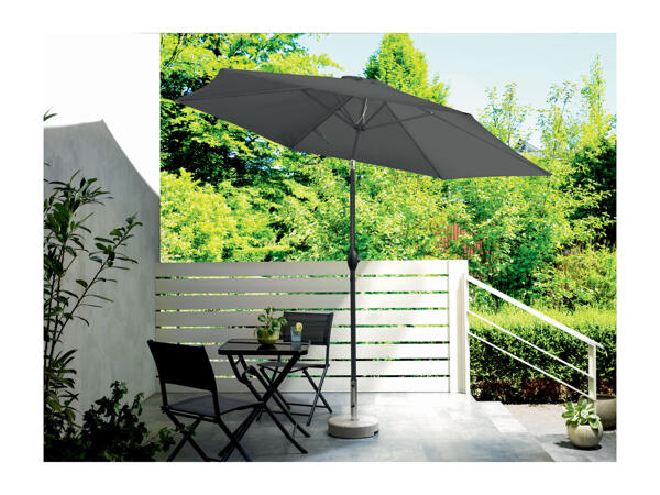 Livarno Home 3m Parasol - Dark Grey