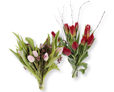 Weltfrauentag Tulpenbouquet