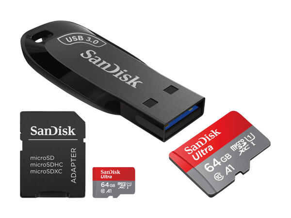 San Disk Speicherkarte/​USB Stick (nur in der Deutschschweiz)