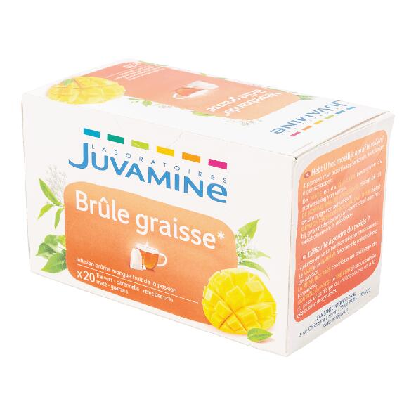 JUVAMINE(R) 				Thé amincissant, détox ou digestif, 20 pcs