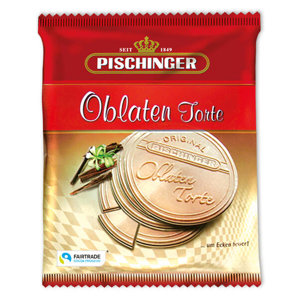 Mandel-Ecken / Oblaten Torte