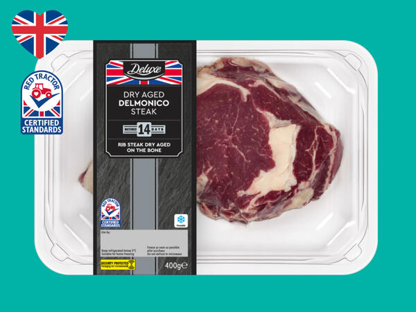 Deluxe Dry Aged Delmonico British Beef Rib Steak
