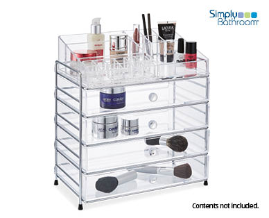 Acrylic Mega Make Up Station or Mega Storage Station