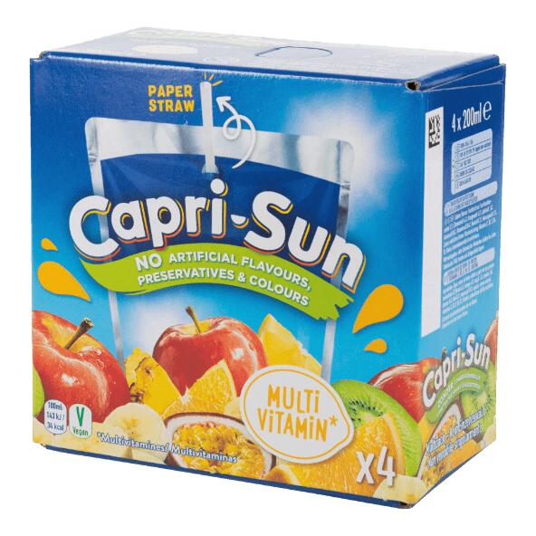 CAPRI SUN(R) 				Capri Sun multivitamines, 4 st.