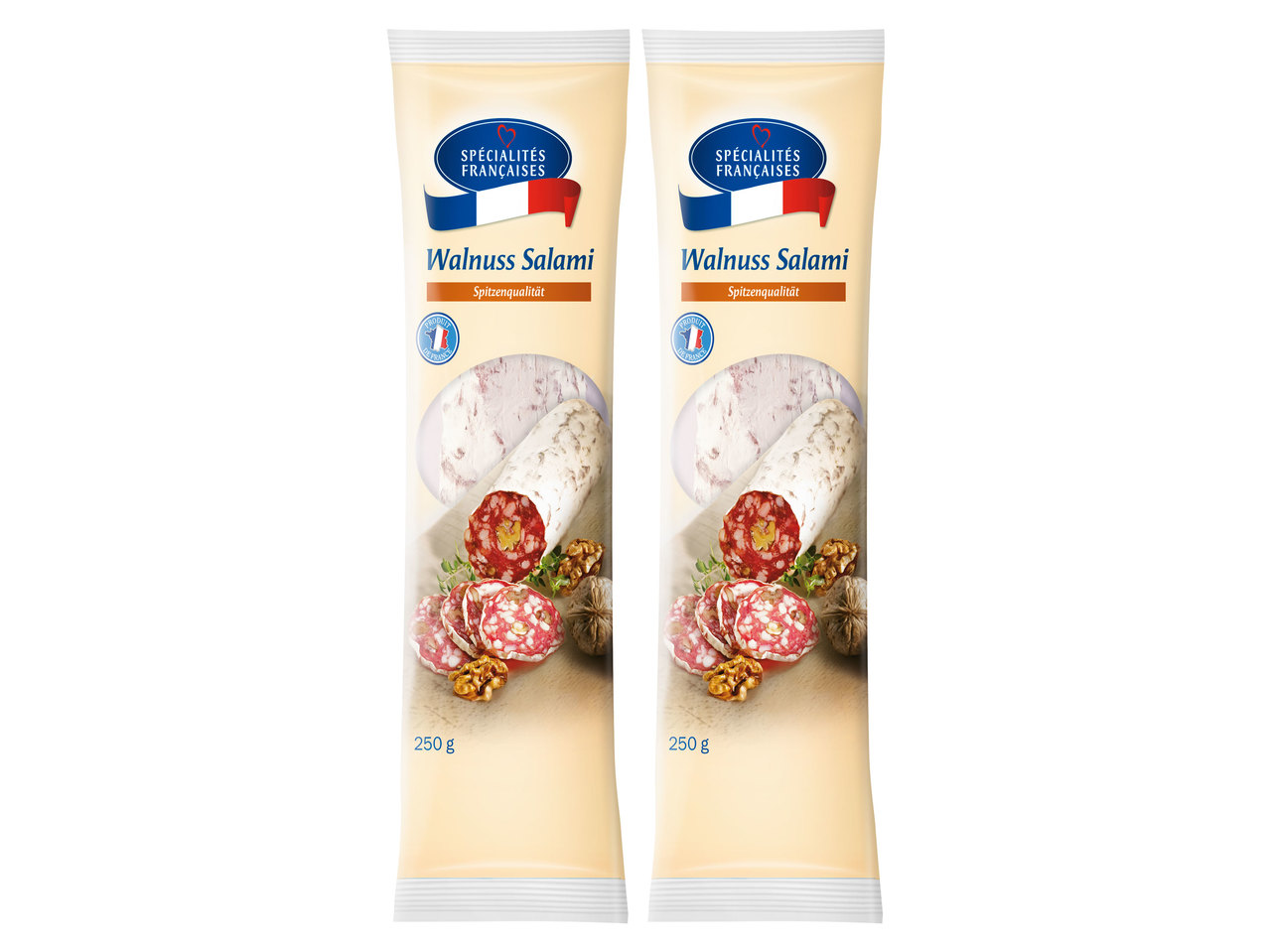 FRANZÖSISCHE SPEZIALITÄTEN Salami mit Walnüssen