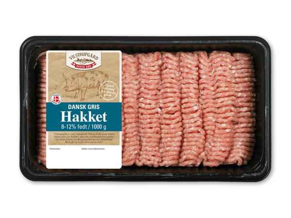 Dansk hakket grisekød