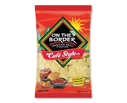 On The Border Cafe Style Tortilla Chips