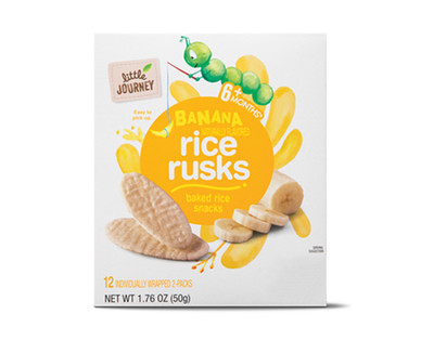 Little Journey Banana Rusks