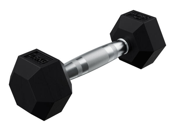 Crivit 2.5kg Hex Dumbbell
