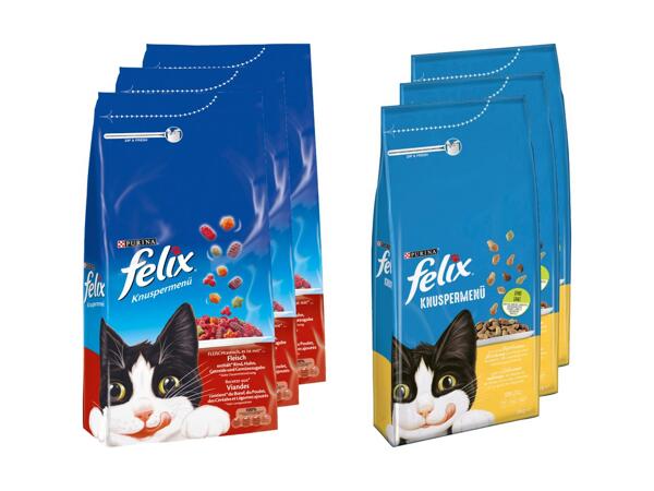 Nourriture sèche pour chats Felix