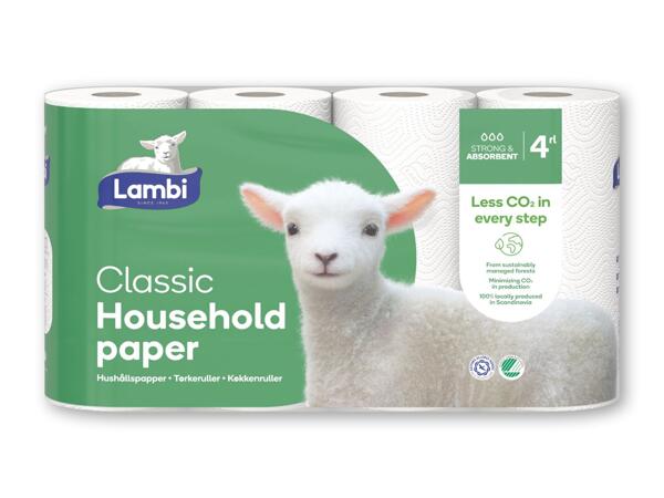 LAMBI Køkkenrulle eller toiletpapir