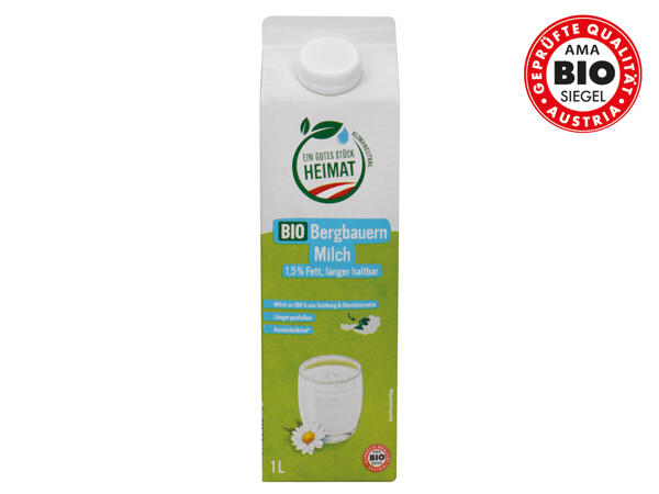 Längerhaltbare Bio-Milch
