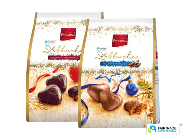 Aprikosfyllda lebkuchen