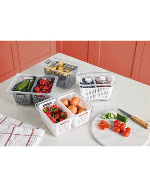 Fridge Storage With Colander