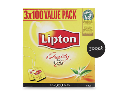 LIPTON TEA BAGS 300PK/540G