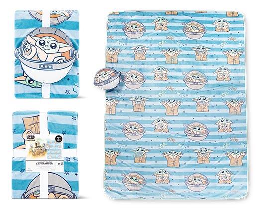 Character Pillow and Blanket Set