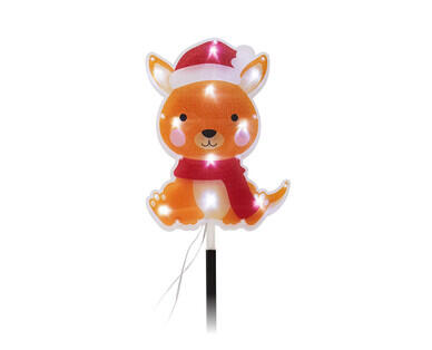 LED Solar Character Stake Lights 3pk