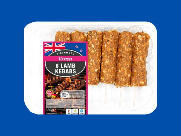 Birchwood Harissa 6 Lamb Kebabs Lidl Great Britain Specials Archive