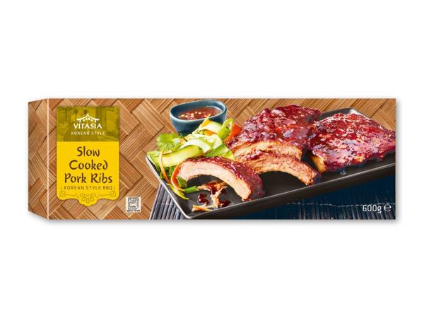 Koreansk-inspirerede BBQ-spareribs