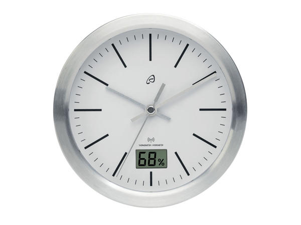 Radio-Controlled Bathroom Clock