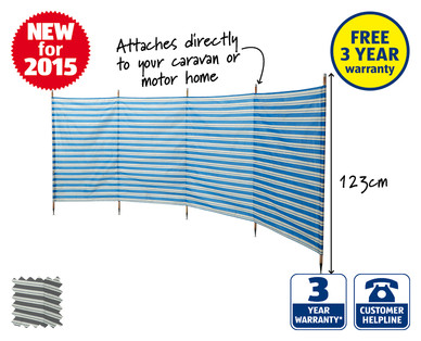 5 Pole Windbreak
