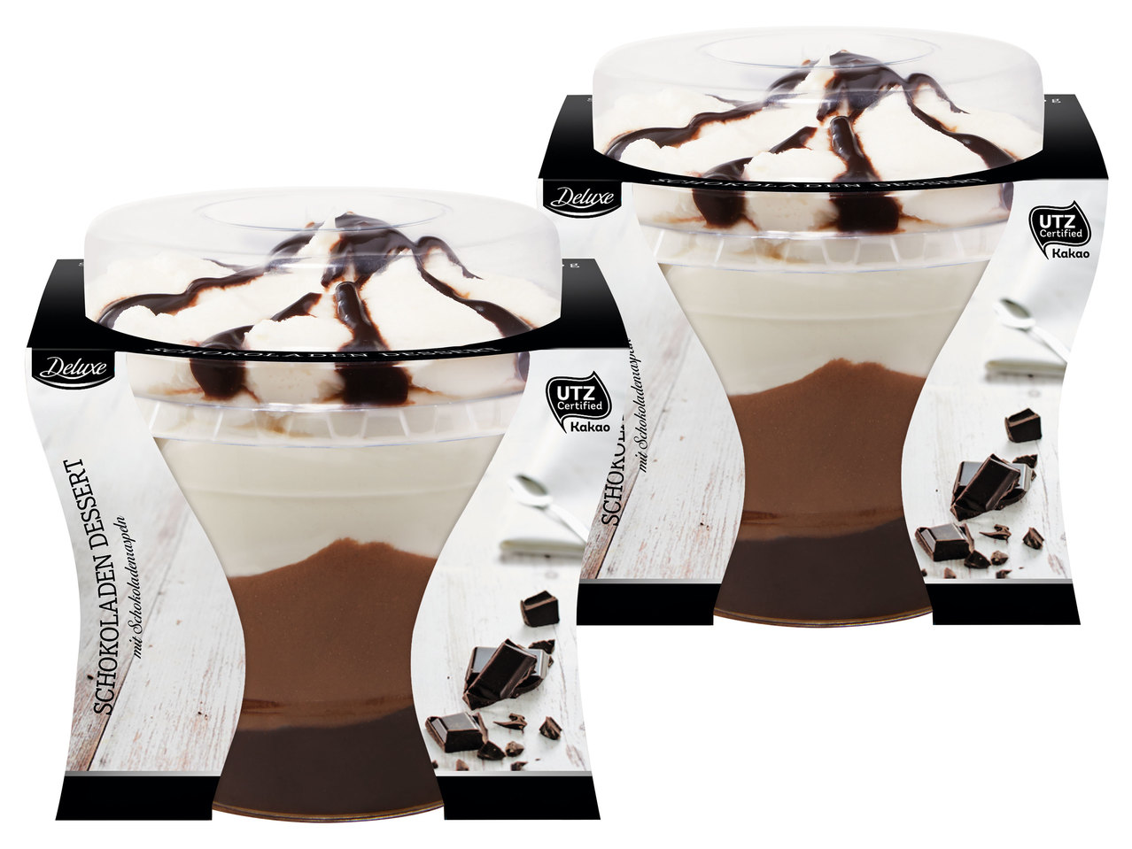 DELUXE Frisches Schokoladen Dessert