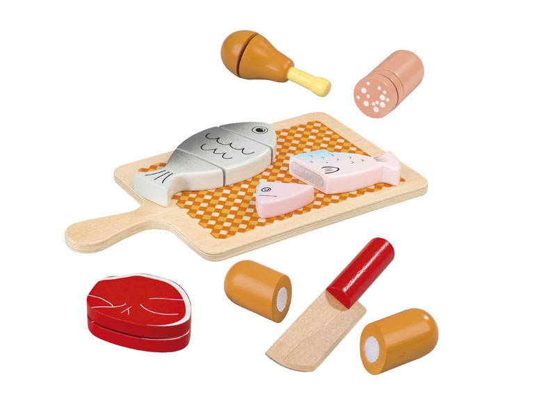 PLAYTIVE JUNIOR Wooden Food Toy Set