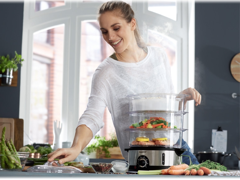 SILVERCREST KITCHEN TOOLS(R) 800W Steamer