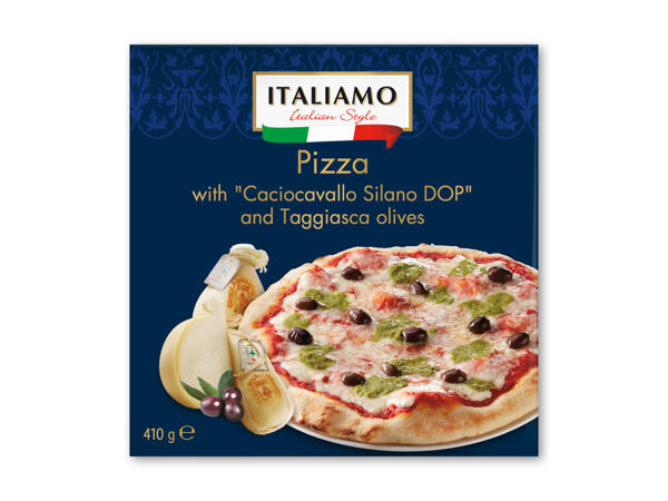 Pizza Caciocavallo/oliven