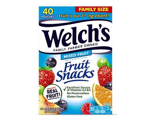 Welch's 
 Mixed Fruit 40-Count Fruit Snacks