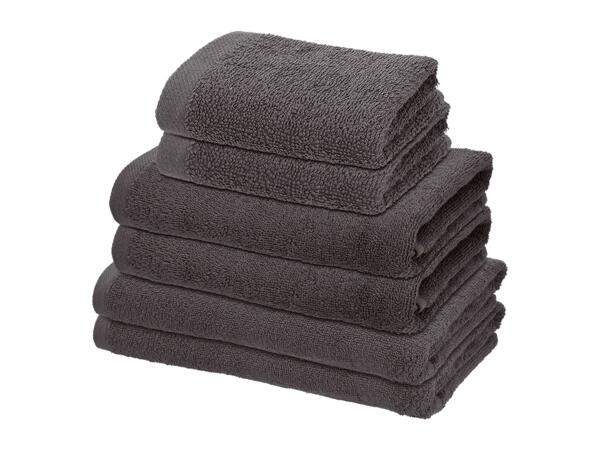 Grey Towel Set - 6 Pieces