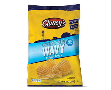 Clancy's Lightly Salted Wavy Potato Chips