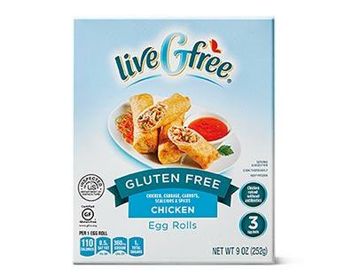liveGfree 
 Gluten Free Egg Rolls Chicken or Vegetable