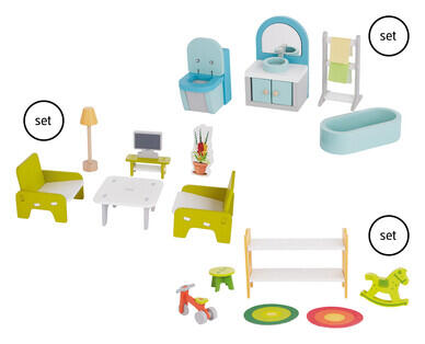 Doll House Furniture and Household Sets