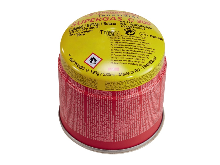 ROTHENBERGER INDUSTRIAL(R) Butane Gas Cartridge