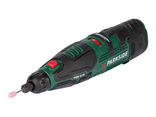 Parkside 12V Cordless Rotary Tool with 22 Accessories