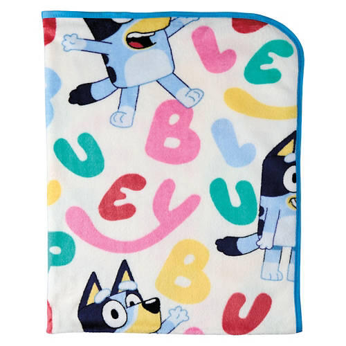 40" x 50" Bluey Super Soft Travel Blanket