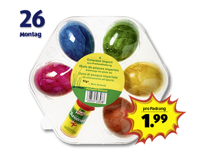 Ostereier mit Mini-Aromat
